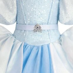 Disney Cinderella Light-Up Costume For Kids With Interactive Light-Up Wand And Tiara By A Leading Role -Engo Clothing Shop 2841107379256 5