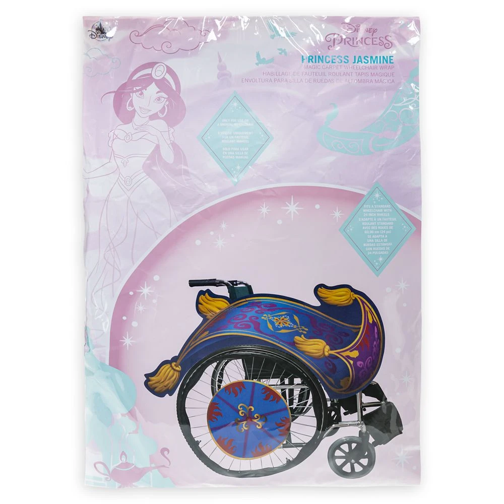 Disney Jasmine Magic Carpet Wheelchair Wrap – Aladdin 5 Disney Jasmine Magic Carpet Wheelchair Wrap – Aladdin - Image 3