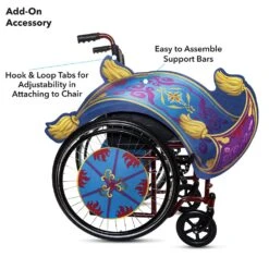 Disney Jasmine Magic Carpet Wheelchair Wrap – Aladdin 9 Disney Jasmine Magic Carpet Wheelchair Wrap – Aladdin -Engo Clothing Shop 2842107019077 3