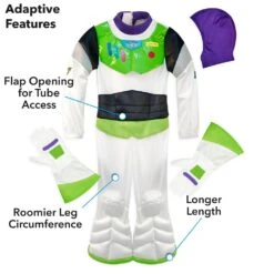Disney Buzz Lightyear Adaptive Costume For Kids – Toy Story -Engo Clothing Shop 2890041618649 2