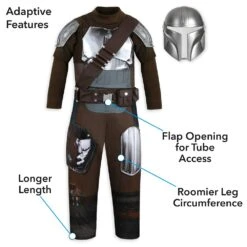 Disney Star Wars: The Mandalorian Adaptive Costume For Kids -Engo Clothing Shop 2890041619130 2