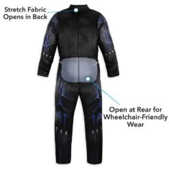 Disney Black Panther Light-Up Adaptive Costume For Kids -Engo Clothing Shop 2890057908790 2