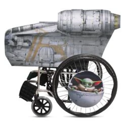 Disney Star Wars: The Mandalorian Wheelchair Cover Set -Engo Clothing Shop 2890107019132 4