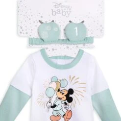 Disney Mickey Mouse First Birthday Layette Set -Engo Clothing Shop 4045057344030 5