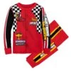 Disney Lightning McQueen Racing Suit Costume PJ PALS For Kids – Cars -Engo Clothing Shop 4903057392220
