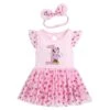 Disney Minnie Mouse 1st Birthday Dress Set For Baby