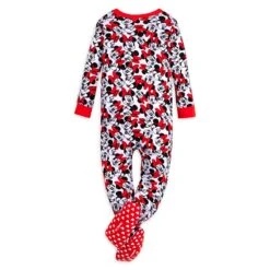 Disney Minnie Mouse Long Sleeve Stretchie Sleeper For Baby -Engo Clothing Shop 5000059580143 2