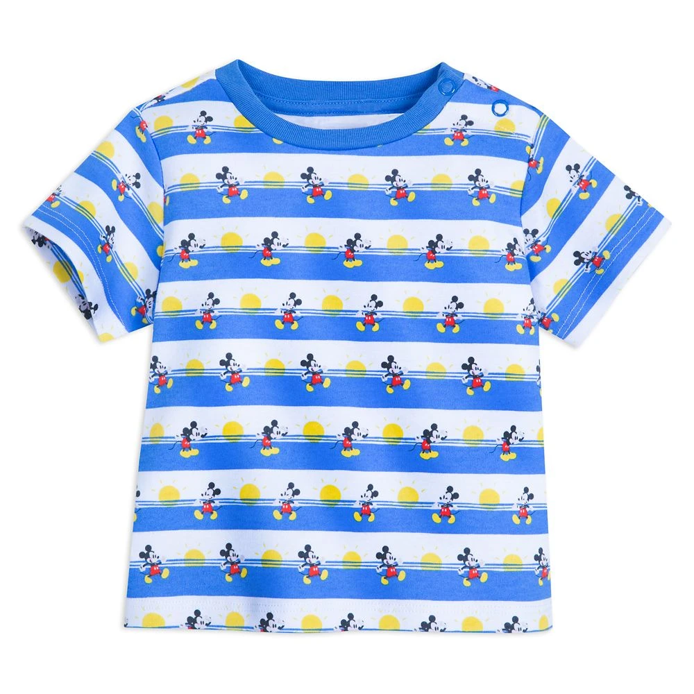 Disney Mickey Mouse Summer T-Shirt And Shorts Set For Baby 5 Disney Mickey Mouse Summer T-Shirt And Shorts Set For Baby - Image 3