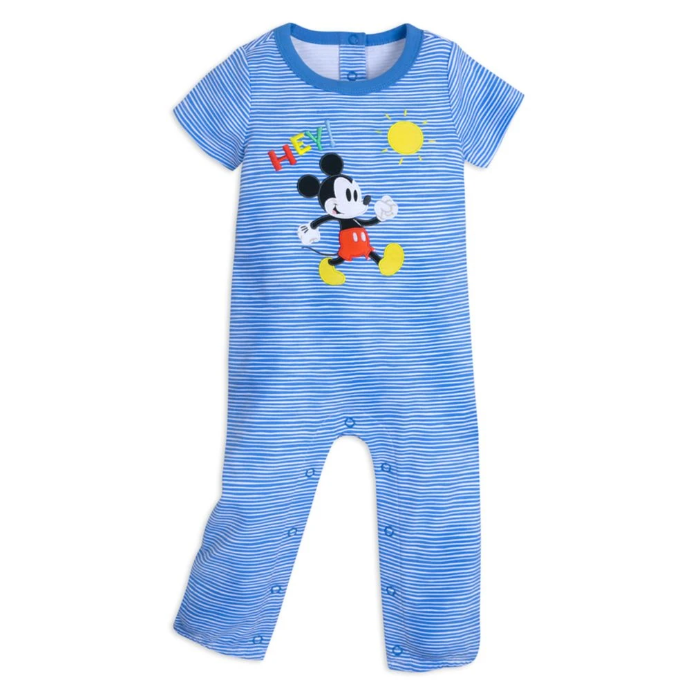 Disney Mickey Mouse Summer Bodysuit For Baby 3 Disney Mickey Mouse Summer Bodysuit For Baby