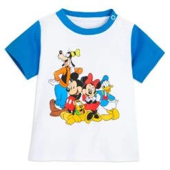 Disney Mickey Mouse And Friends T-Shirt And Shorts Set For Baby -Engo Clothing Shop 5000059580319 2