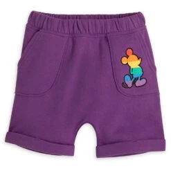 Mickey Mouse Icon Bodysuit And Shorts Set For Baby – Disney Pride Collection -Engo Clothing Shop 5000106030318 4