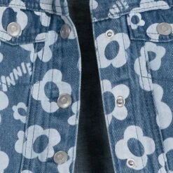 Disney Minnie Mouse Floral Denim Jacket For Baby -Engo Clothing Shop 5000106880149 3