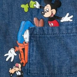 Disney Mickey Mouse And Friends Denim Dress For Baby -Engo Clothing Shop 5000106880320 4