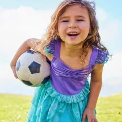Ariel Disney Story Play Dress For Kids – The Little Mermaid 12 Ariel Disney Story Play Dress For Kids – The Little Mermaid -Engo Clothing Shop 5002041400299 2