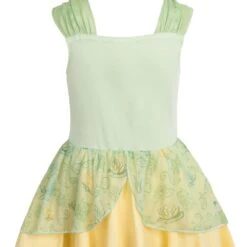 Tiana Disney Story Play Dress For Kids – The Princess And The Frog -Engo Clothing Shop 5002041400300 2