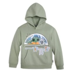 Disney Grogu Pullover Hoodie For Kids – Stars Wars: The Mandalorian