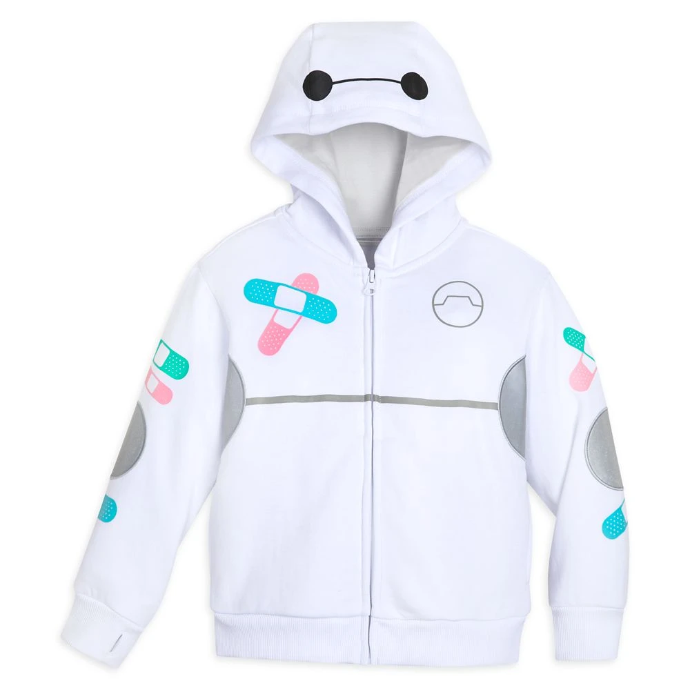 Disney Baymax Zip Hoodie For Kids – Big Hero 6 3 Disney Baymax Zip Hoodie For Kids – Big Hero 6