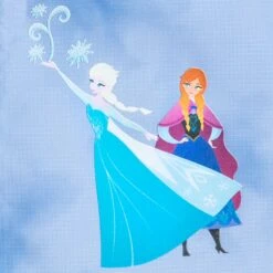 Disney Frozen Tie-Dye Hooded Rain Jacket For Girls -Engo Clothing Shop 5004057810257 2