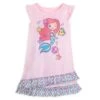 Disney Ariel And Flounder Nightshirt For Girls – The Little Mermaid -Engo Clothing Shop 5005057390001