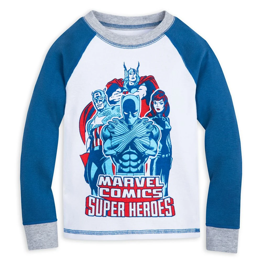 Disney Marvel Comics Super Heroes PJ PALS Set For Kids 4 Disney Marvel Comics Super Heroes PJ PALS Set For Kids - Image 2