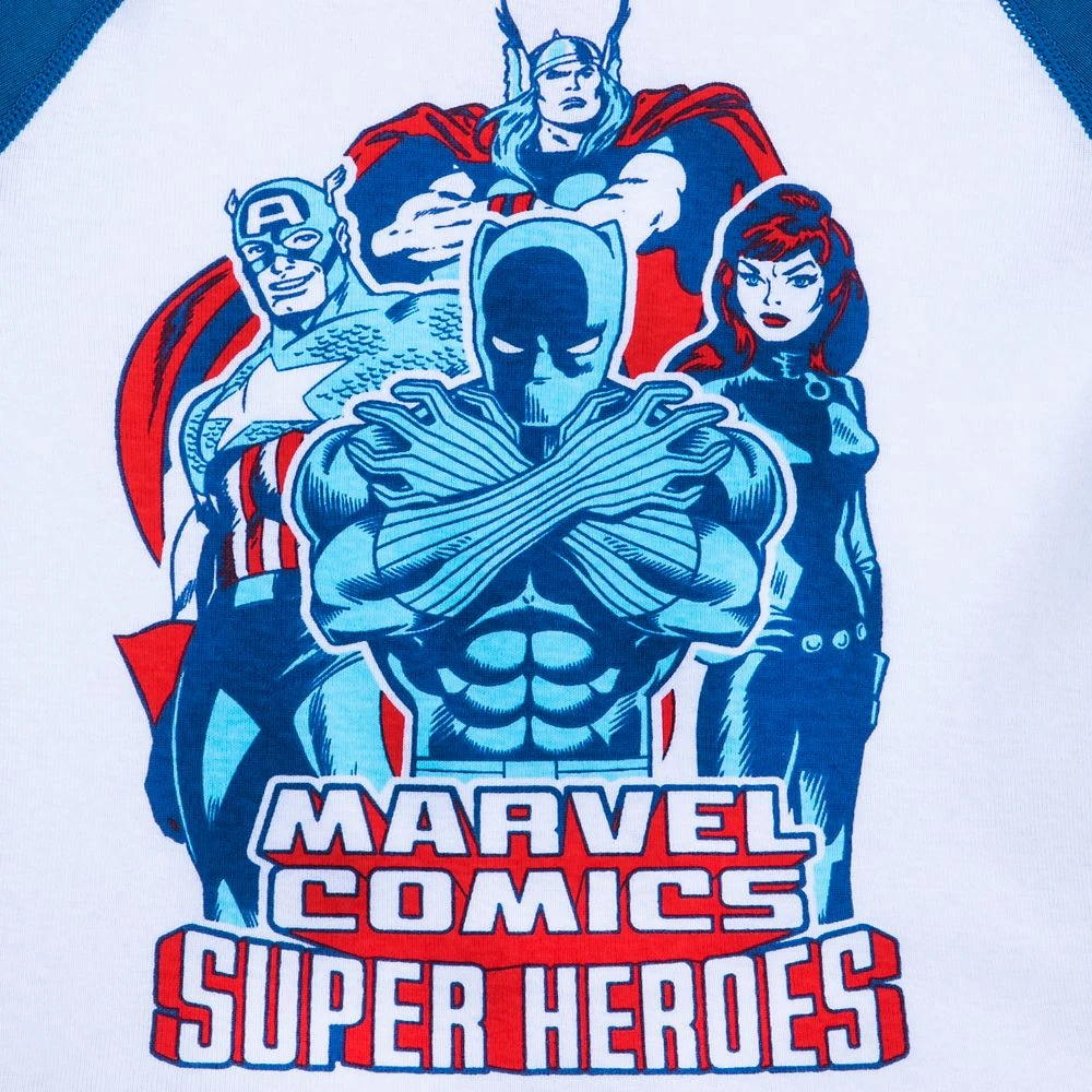 Disney Marvel Comics Super Heroes PJ PALS Set For Kids 6 Disney Marvel Comics Super Heroes PJ PALS Set For Kids - Image 4