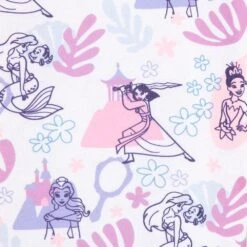 Disney Princess One-Piece Sleeper For Girls -Engo Clothing Shop 5005057390109 4