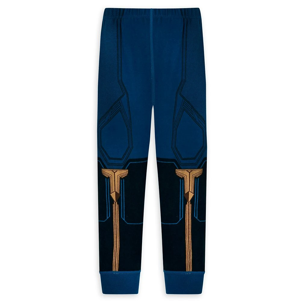 Disney Captain Marvel Costume PJ PALS For Kids 5 Disney Captain Marvel Costume PJ PALS For Kids - Image 3