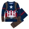 Disney Captain America Costume PJ PALS For Kids -Engo Clothing Shop 5005057393227