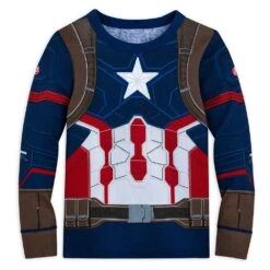 Disney Captain America Costume PJ PALS For Kids -Engo Clothing Shop 5005057393227 2