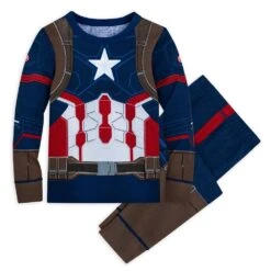 Disney Captain America Costume PJ PALS For Kids