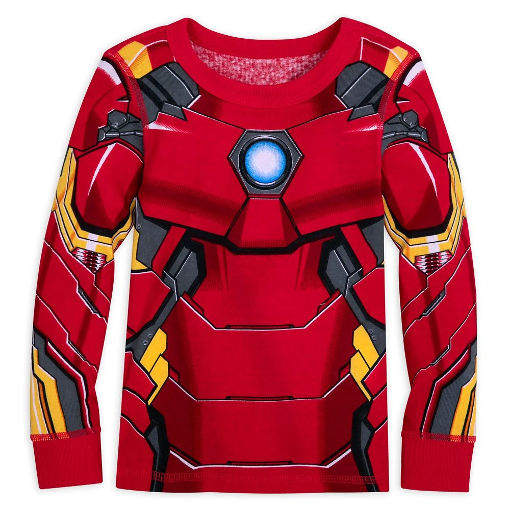 Disney Iron Man Costume PJ PALS For Kids 4 Disney Iron Man Costume PJ PALS For Kids - Image 2