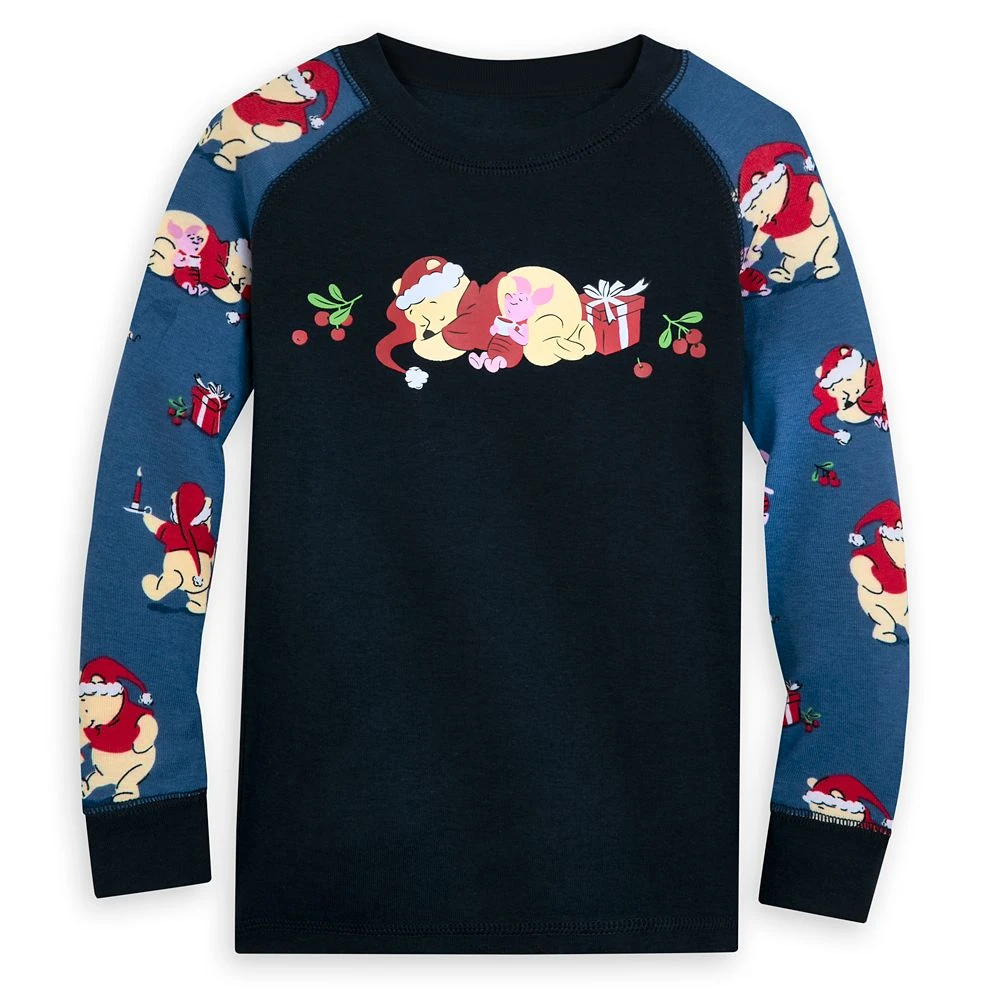 Disney Winnie The Pooh Holiday Family Matching Pajama Set For Kids By Munki Munki 5 Disney Winnie The Pooh Holiday Family Matching Pajama Set For Kids By Munki Munki - Image 3