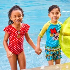 Disney Mickey Mouse Swim Trunks For Boys -Engo Clothing Shop 5006059190177 1