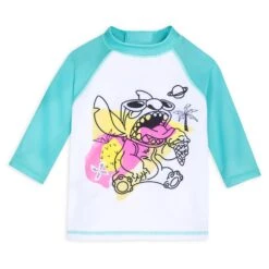 Disney Stitch Adaptive Rash Guard For Kids -Engo Clothing Shop 5006059190180 1