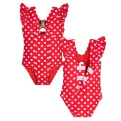 Disney Minnie Mouse Red Swim Collection For Girls -Engo Clothing Shop 5006059190190