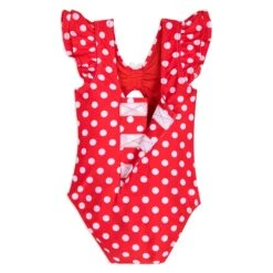 Disney Minnie Mouse Polka Dot Adaptive Swimsuit For Girls -Engo Clothing Shop 5006059190190 3