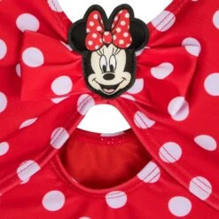 Disney Minnie Mouse Polka Dot Adaptive Swimsuit For Girls -Engo Clothing Shop 5006059190190 4