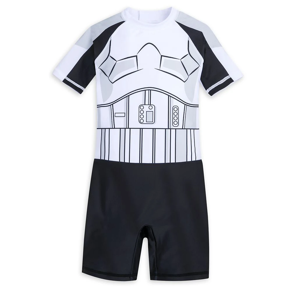 Disney Stormtrooper Adaptive Rash Guard Swimsuit For Boys – Star Wars 3 Disney Stormtrooper Adaptive Rash Guard Swimsuit For Boys – Star Wars
