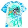 Mickey Mouse And Pluto Tie-Dye T-Shirt For Kids – Disneyland -Engo Clothing Shop 5007048020351