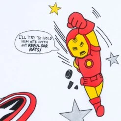 Disney Captain America And Iron Man T-Shirt For Kids -Engo Clothing Shop 5007048020381 3