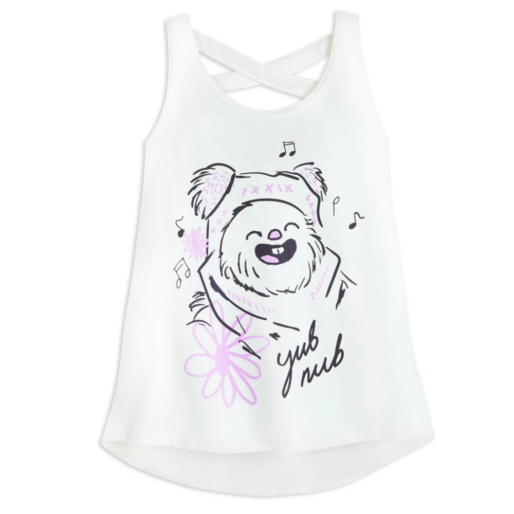 Disney Wicket W. Warrick Ewok Fashion Tank Top For Girls – Star Wars 3 Disney Wicket W. Warrick Ewok Fashion Tank Top For Girls – Star Wars