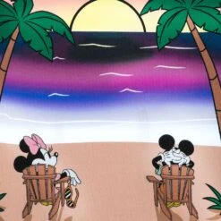 Disney Mickey And Minnie Mouse Summer Beach T-Shirt For Kids -Engo Clothing Shop 5007057390237 2