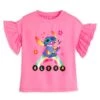 Disney Stitch Fashion T-Shirt For Girls – Lilo & Stitch -Engo Clothing Shop 5007057390340