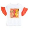 Disney Simba And Nala Fashion T-Shirt For Girls – The Lion King -Engo Clothing Shop 5007057390358