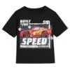 Disney Lightning McQueen ''Built For Speed'' T-Shirt For Kids – Cars -Engo Clothing Shop 5007057390371