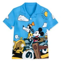 Disney Mickey Mouse And Friends Woven Shirt For Kids – Mickey & Co.