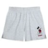 Mickey Mouse Standing Family Matching Shorts For Women – Disneyland – Gray -Engo Clothing Shop 5100057390227