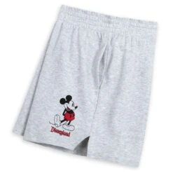 Mickey Mouse Standing Family Matching Shorts For Women – Disneyland – Gray -Engo Clothing Shop 5100057390227 2
