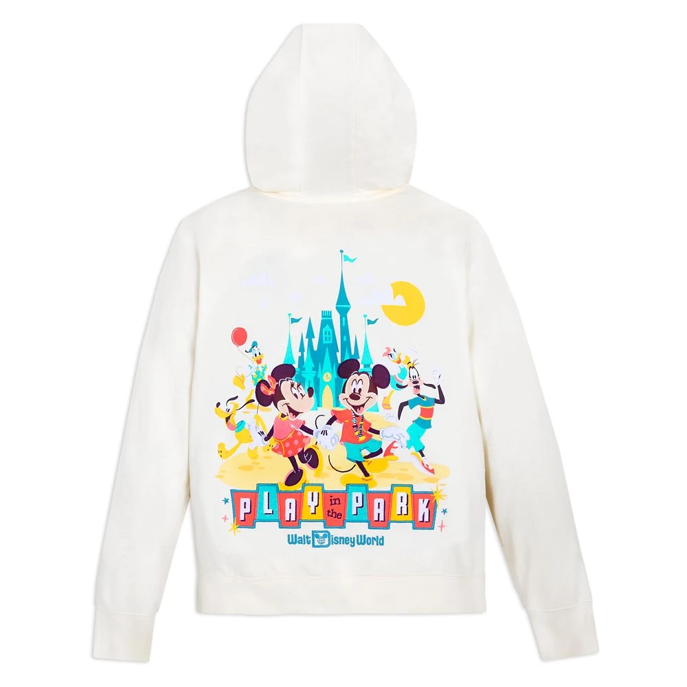 Minnie Mouse And Friends Play In The Park Zip Hoodie For Women – Walt Disney World 4 Minnie Mouse And Friends Play In The Park Zip Hoodie For Women – Walt Disney World - Image 2
