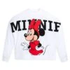 Disney Minnie Mouse Back To Front Pullover Sweatshirt For Women -Engo Clothing Shop 5102106030189